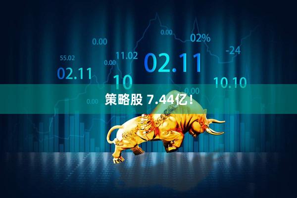 策略股 7.44亿！